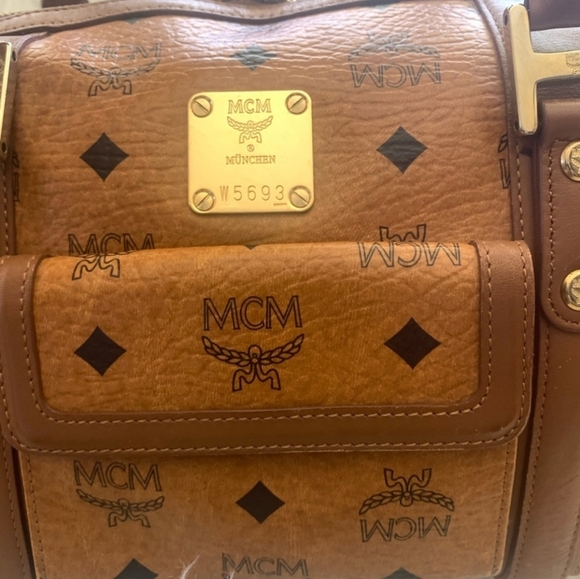 MCM Satchel - Picture 3 of 10
